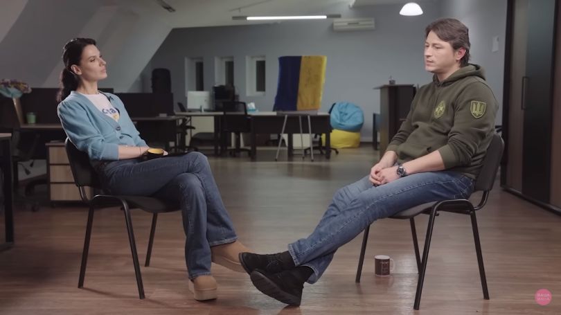 Сергей Притула и Маша Ефросинина